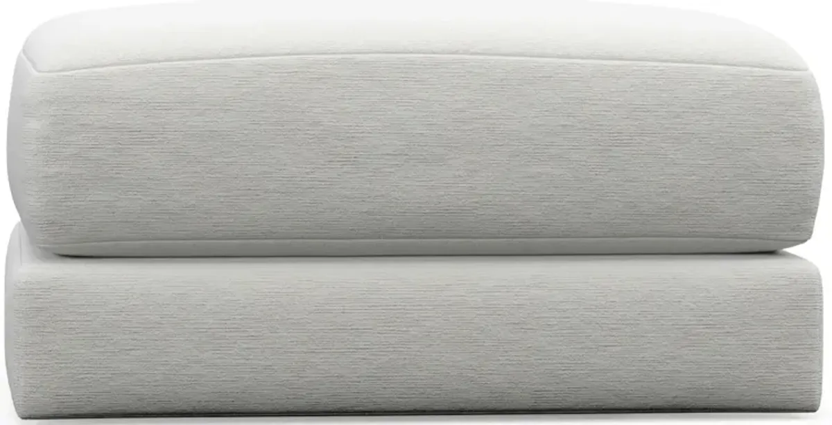 Nest Foam Comfort Short Ottoman - Contessa Vanilla