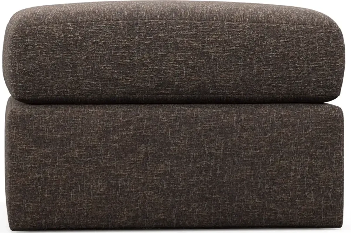 Nest Foam Comfort Tall Ottoman - M Walnut