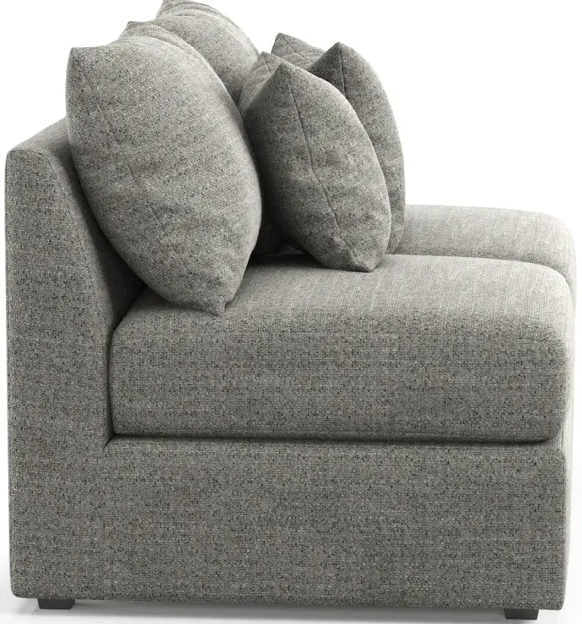 Nest Foam Comfort Armless Loveseat - Pandora Pepper