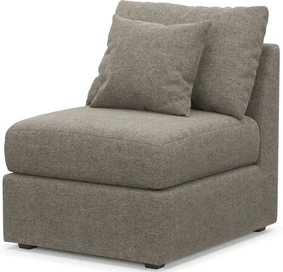 Nest Foam Comfort Eco Performance Armless Chair - Bridger Metal