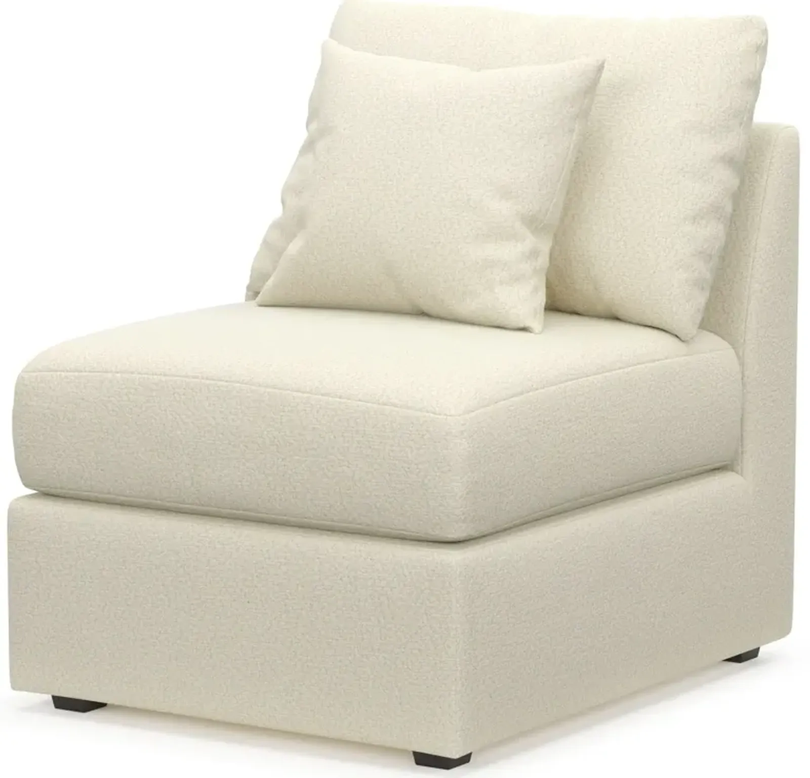 Nest Foam Comfort Eco Performance Armless Chair - Fincher Ivory