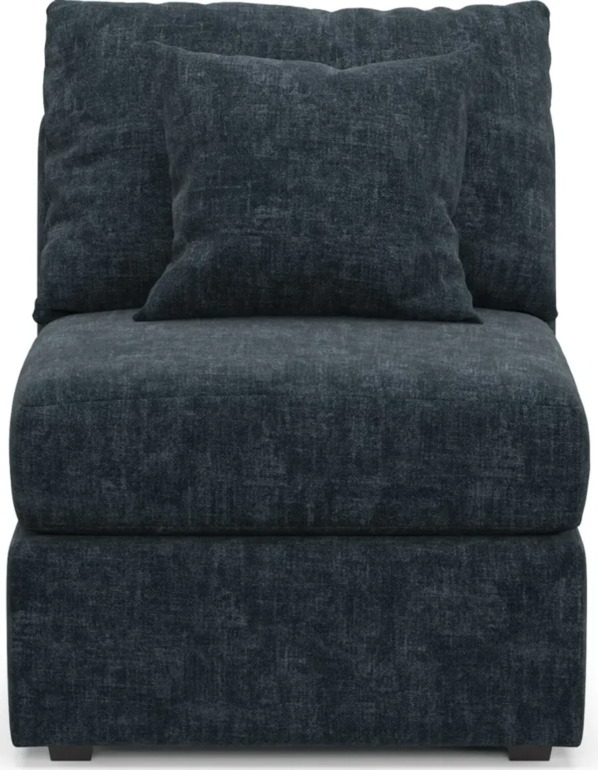 Nest Foam Comfort Eco Performance Armless Chair - Argo Navy