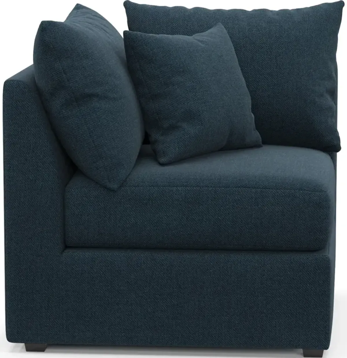 Nest Foam Comfort Eco Performance Corner Chair - Broderick Indigo