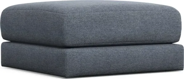 Nest Foam Comfort Eco Performance Short Ottoman - Bridger Navy