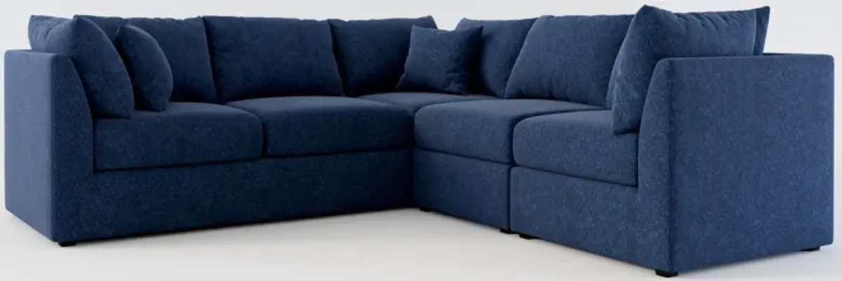 Nest Foam Comfort 3-Piece Small Sectional - Oslo Navy