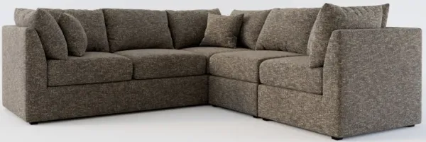 Nest Foam Comfort 3-Piece Small Sectional - M Walnut