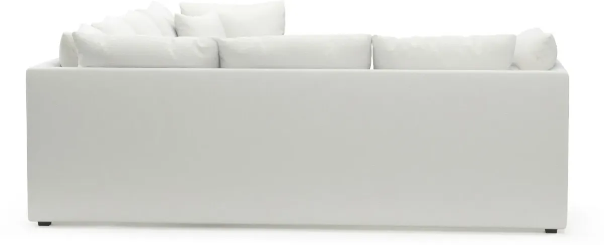 Nest Foam Comfort 3-Piece Large Sectional - Contessa Vanilla