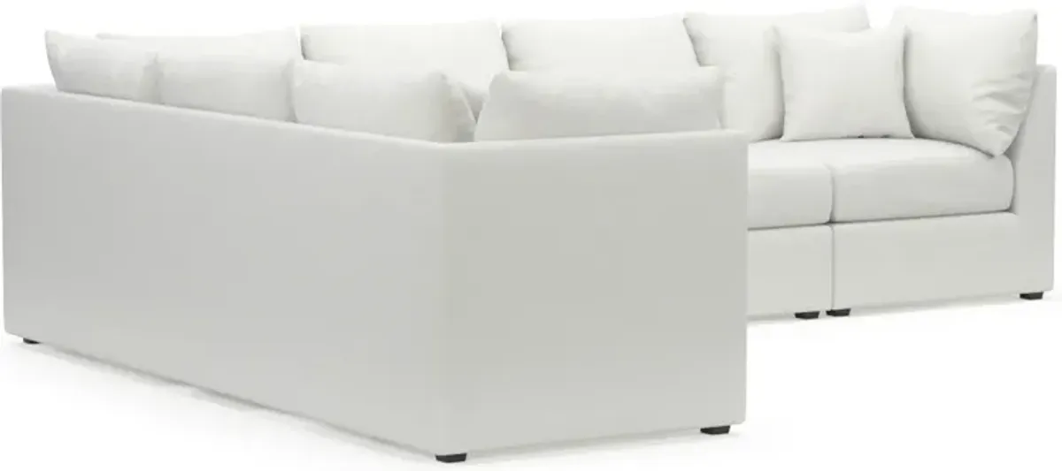 Nest Foam Comfort 3-Piece Large Sectional - Contessa Vanilla