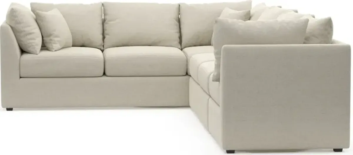 Nest Foam Comfort 3-Piece Large Sectional - Curious Pearl