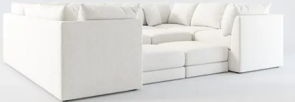 Nest Foam Comfort 9-Piece Sectional - Bloke Snow