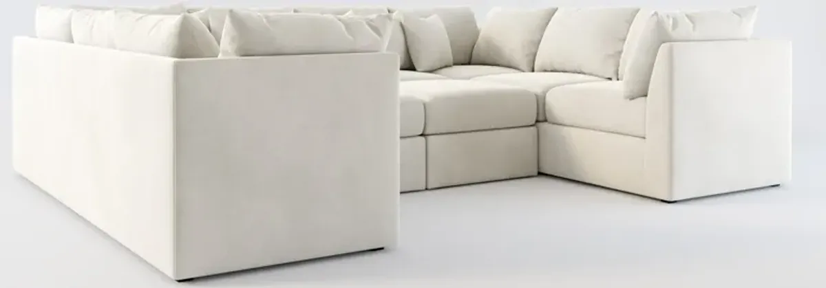 Nest Foam Comfort 5-Piece Pit Sectional - Laurent Beach