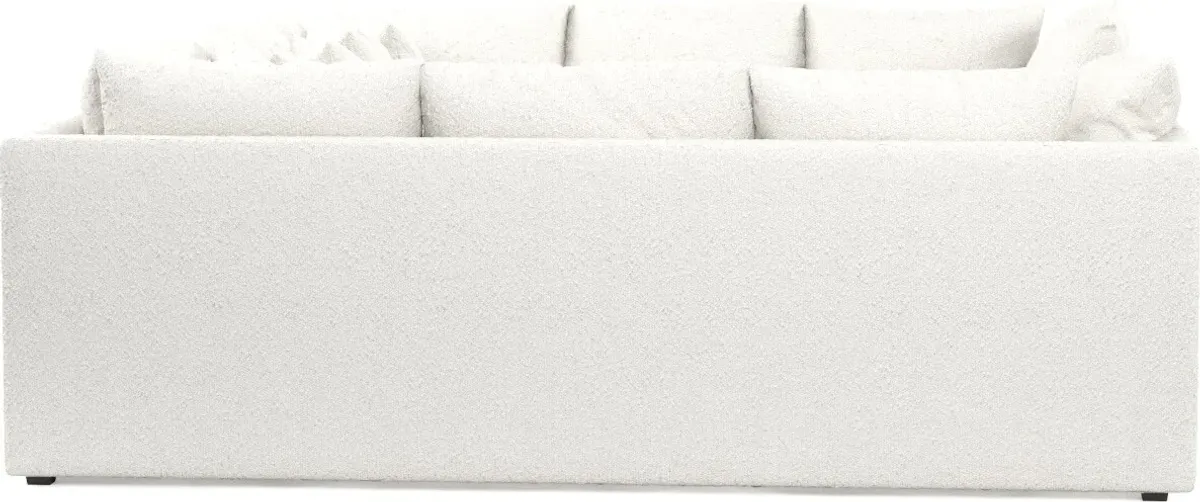 Nest Foam Comfort 5-Piece Pit Sectional - Bloke Snow