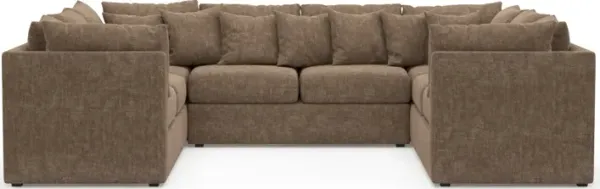 Nest Foam Comfort Eco Performance 3-Piece Pit Sectional - Argo Java