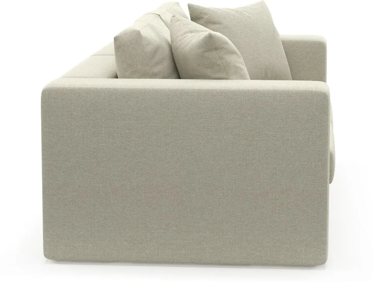 Collin Hybrid Comfort Eco Performance Fabric 2-Piece Sofa - Liv Dove