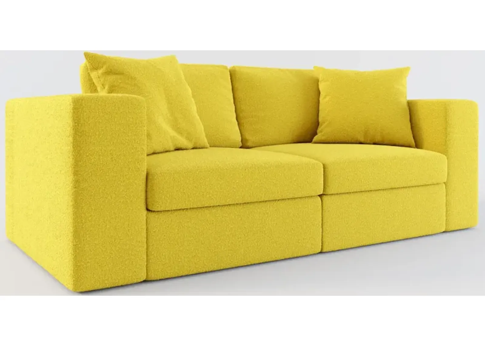 Collin Hybrid Comfort 2-Piece Sofa - Bloke Goldenrod