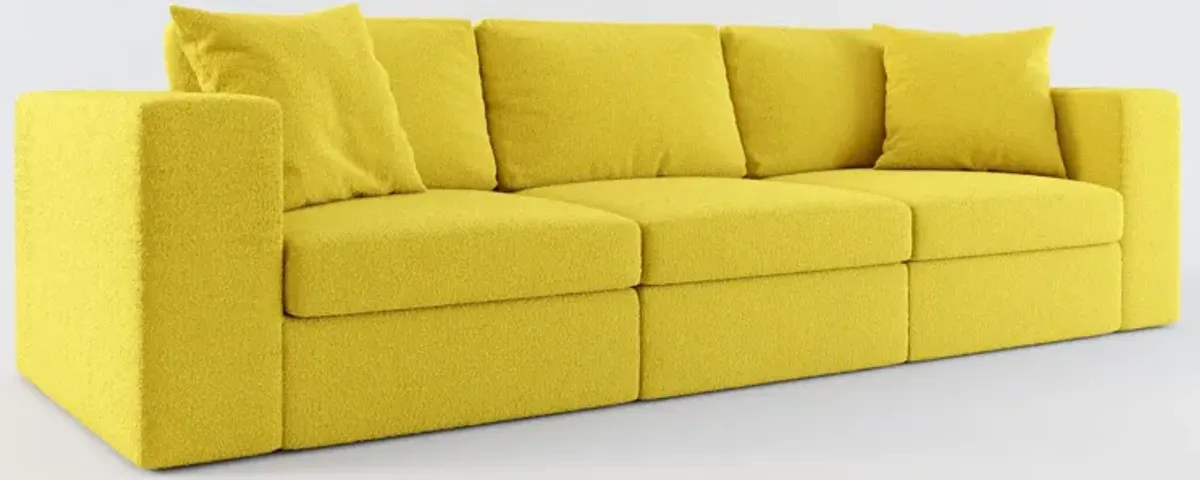 Collin Foam Comfort 3-Piece Sofa - Bloke Goldenrod