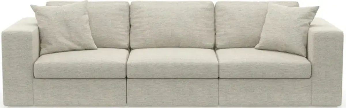 Collin 3-Piece Foam Comfort Sofa - Merino Chalk