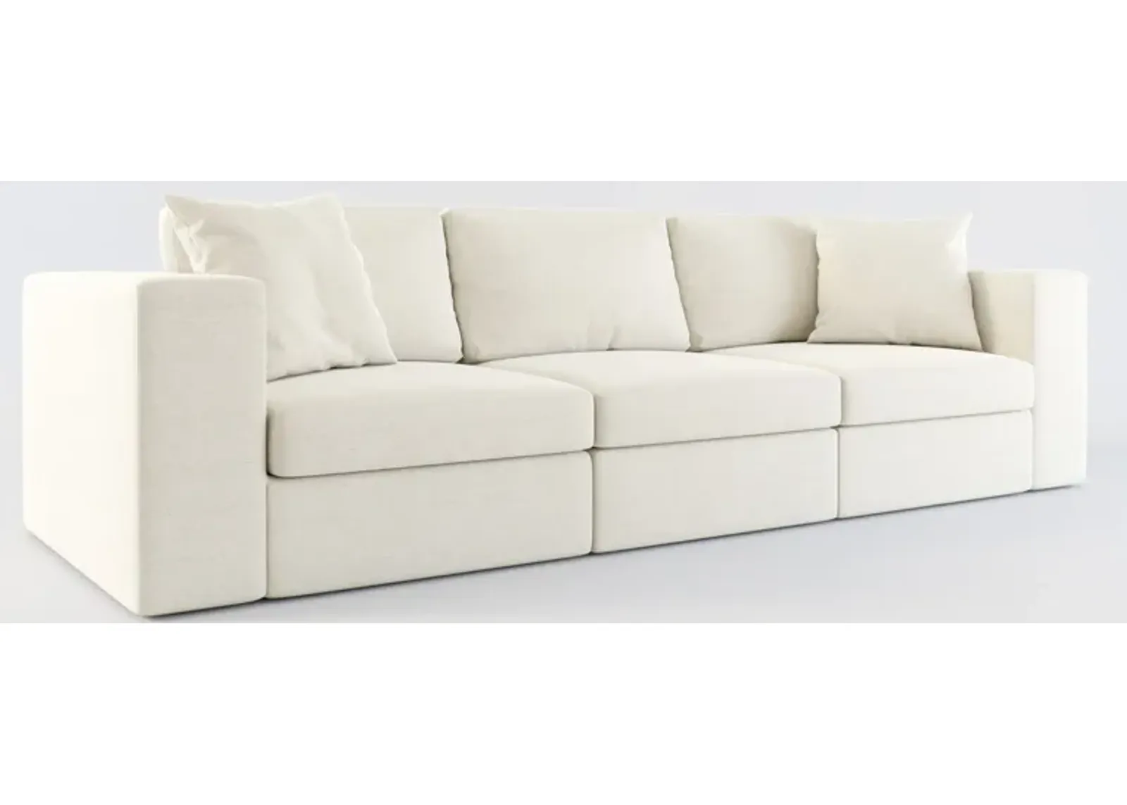 Collin 3-Piece Foam Comfort Sofa - Curious Pearl