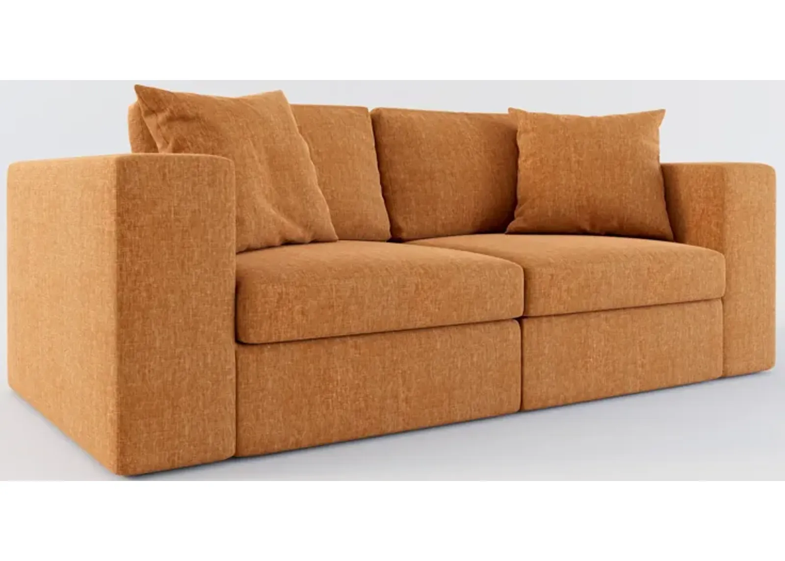 Collin Foam Comfort 2-Piece Sofa - Contessa Ginger