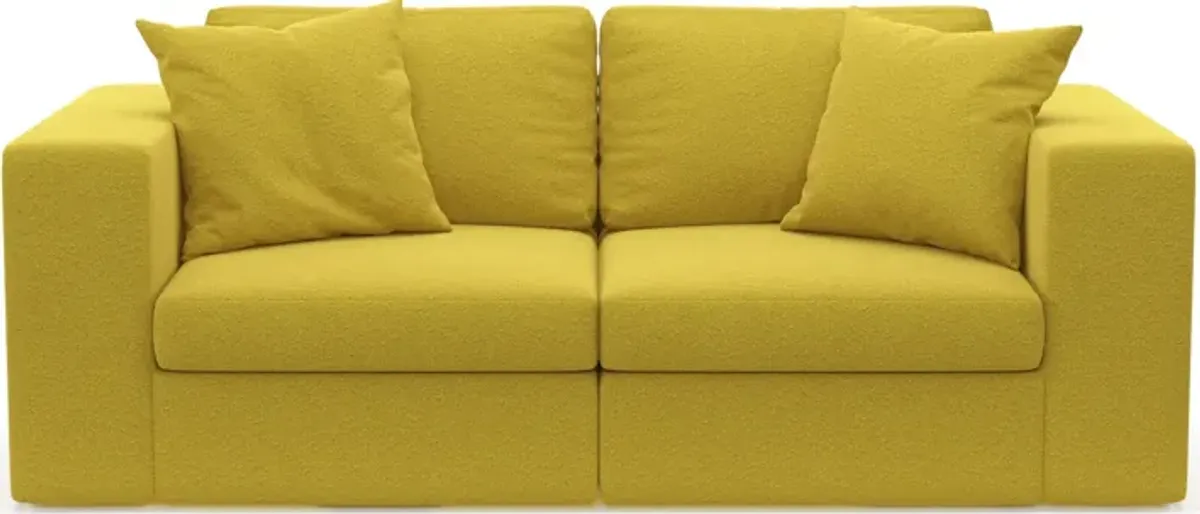 Collin Foam Comfort 2-Piece Sofa - Bloke Goldenrod