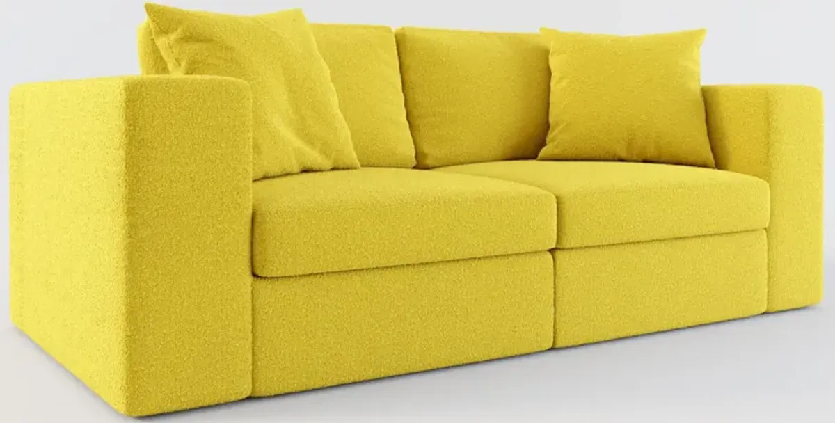 Collin Foam Comfort 2-Piece Sofa - Bloke Goldenrod