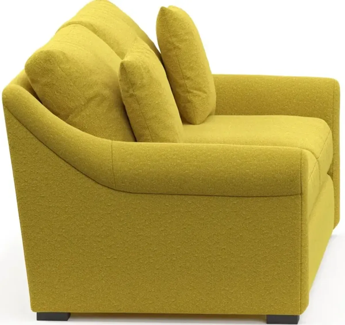 Bowery Foam Comfort 87" Sofa - Bloke Goldenrod