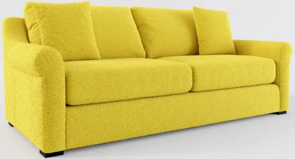 Bowery Foam Comfort 87" Sofa - Bloke Goldenrod