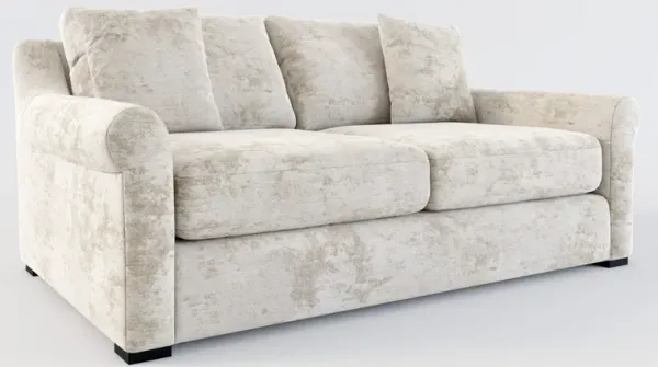Bowery Foam Comfort 77" Sofa - Hearth Cement