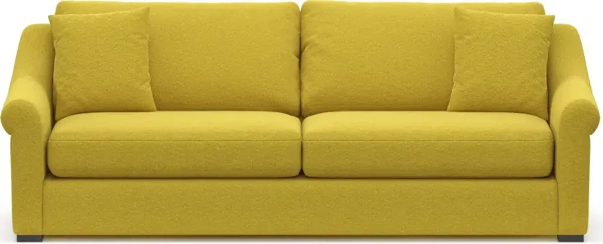 Bowery Foam Comfort 97" Sofa - Bloke Goldenrod