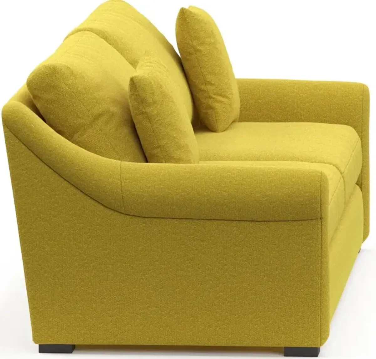 Bowery Foam Comfort 97" Sofa - Bloke Goldenrod