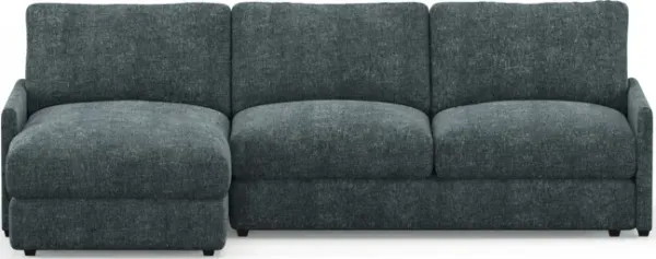 Jasper Foam Comfort 2-Piece Sectional with Left-Facing Chaise - Contessa Shadow