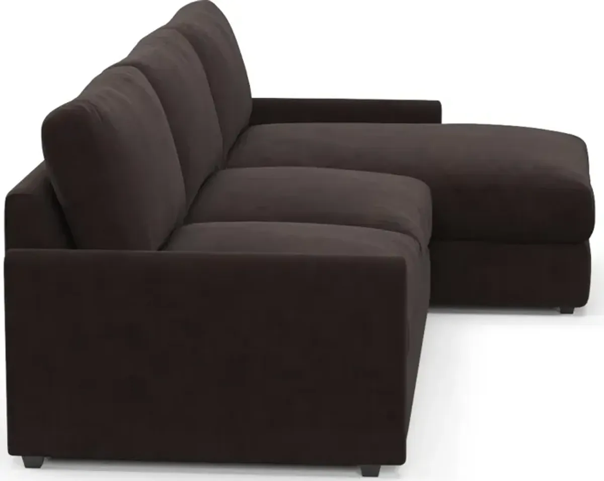 Jasper Hybrid Comfort 2-Piece Sectional with Right-Facing Chaise