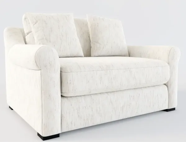 Bowery Foam Comfort 25"D Chair and a Half - P.T. Cream