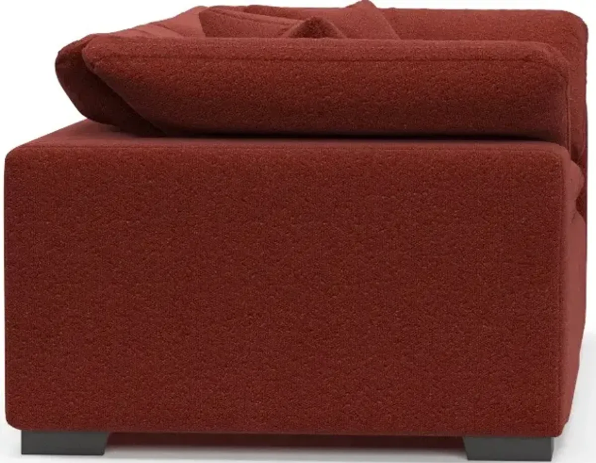 Plush Core Comfort 2-Piece Sofa - Bloke Brick