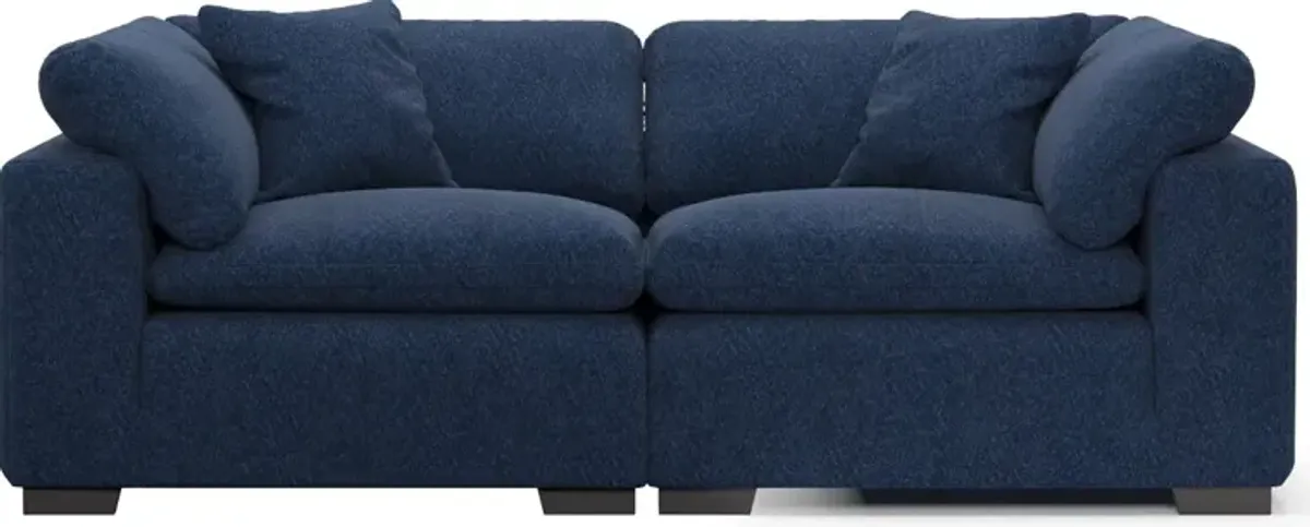 Plush Core Comfort 2-Piece Sofa - Oslo Navy