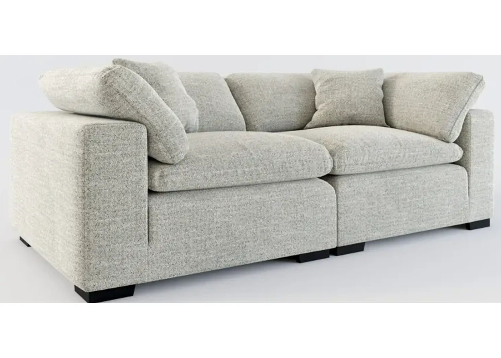 Plush Core Comfort 2-Piece Sofa - Pandora Pepper