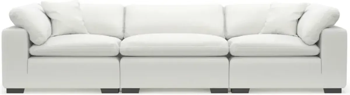 Plush Core Comfort 3-Piece Sofa - Contessa Vanilla