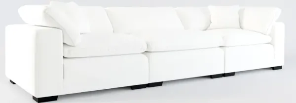 Plush Core Comfort 3-Piece Sofa - Contessa Vanilla