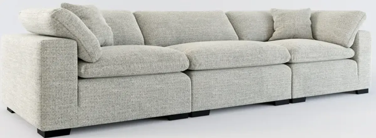 Plush Core Comfort 3-Piece Sofa - Pandora Pepper