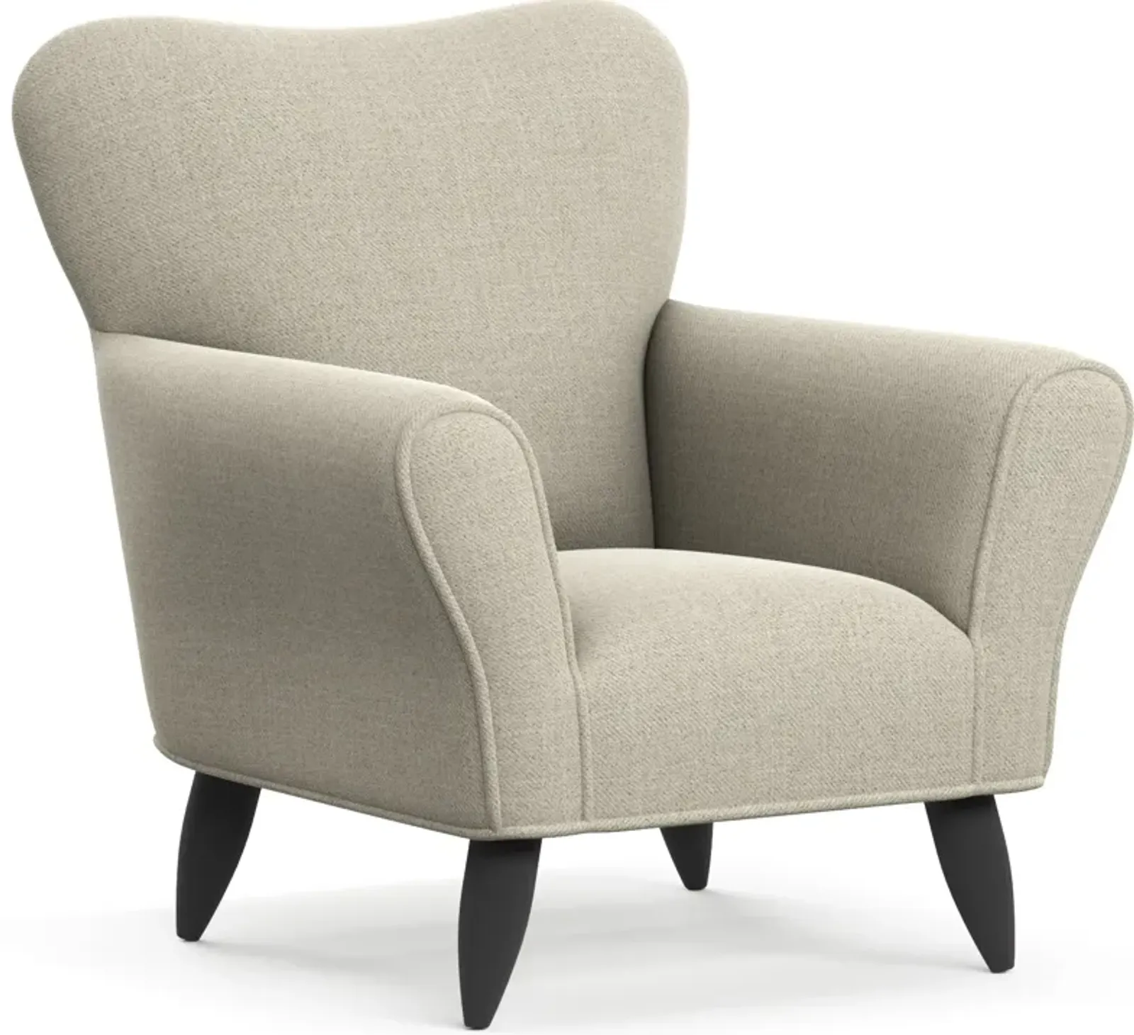 Kady Accent Chair - Broderick Charcoal