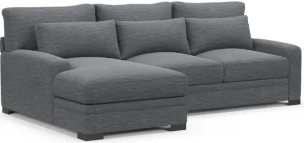 Boston Hybrid Comfort Sectional - Dudley Indigo