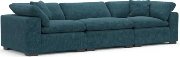 Plush Core Comfort Eco Performance Fabric 3-Piece Sofa - Argo Tropic