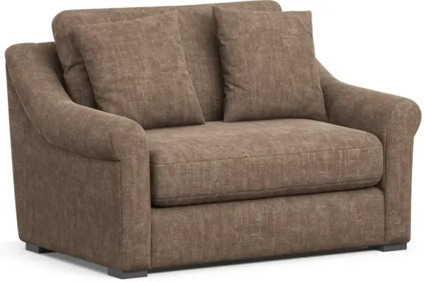 Bowery Foam Comfort Chair and a Half - Argo Java