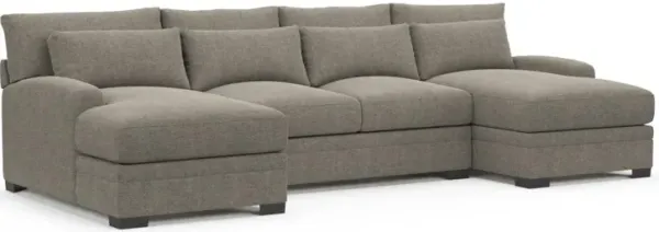 Boston Hybrid Comfort Sectional - Bridger Metal