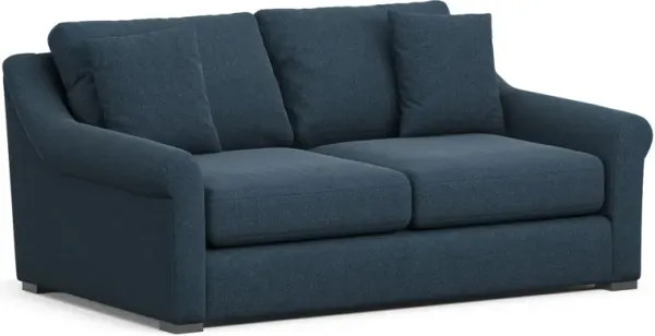 Bowery Foam Comfort 77" Sofa - Broderick Indigo