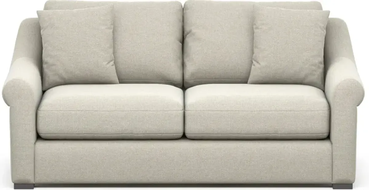 Bowery Foam Comfort 77" Sofa - Liv Dove