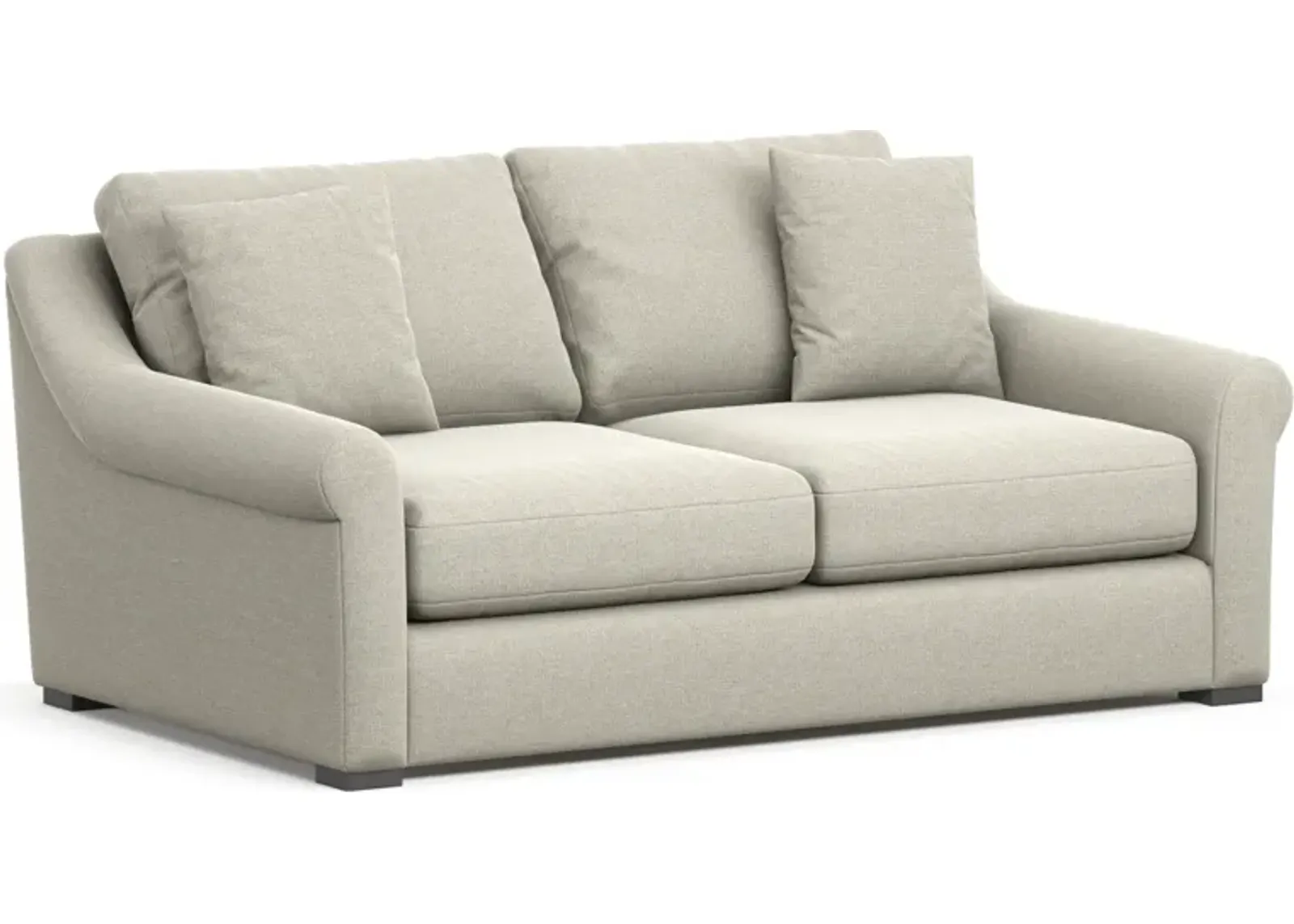 Bowery Foam Comfort 77" Sofa - Liv Dove