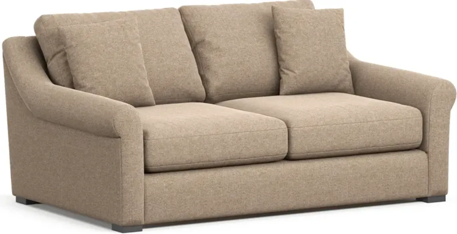 Bowery Foam Comfort 77" Sofa - Liv Wicker