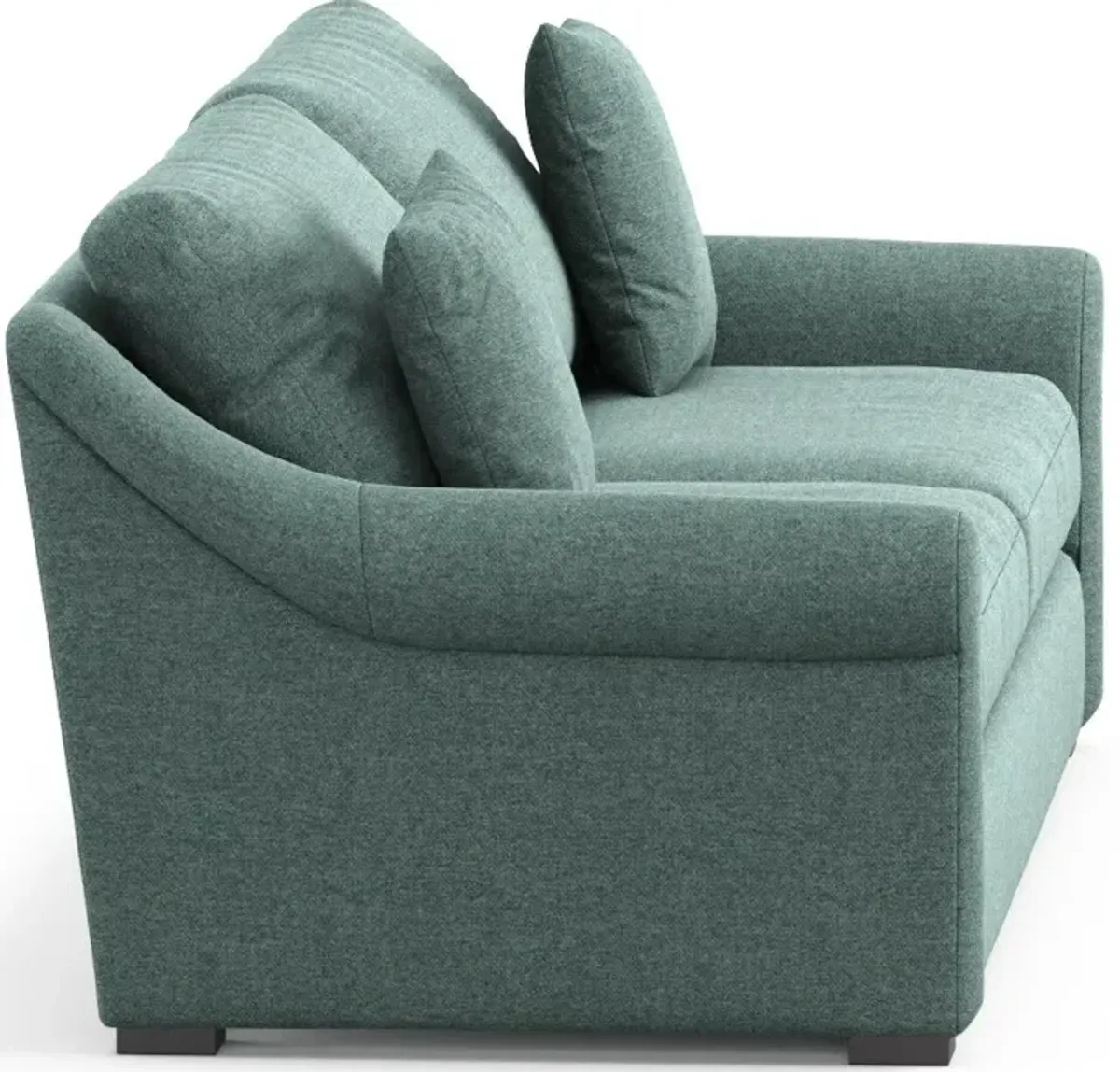 Bowery Foam Comfort 97" Sofa - Bridger Jade