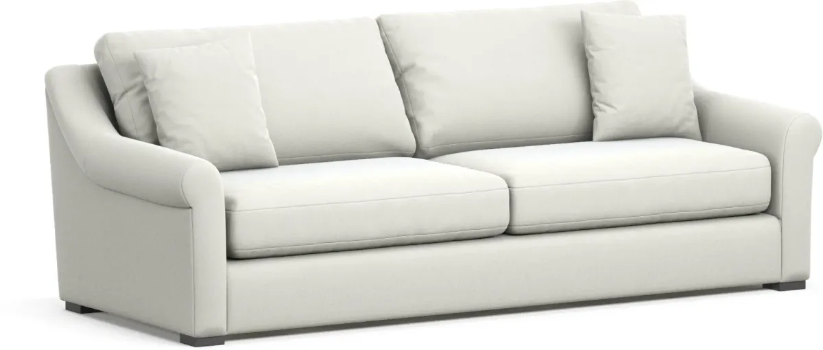 Bowery Foam Comfort 97" Sofa - Liv Arctic